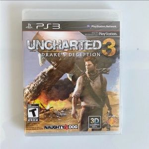 Uncharted 3 Drake's Deception Sony PlayStation 3 2011 Brand New Sealed PS3